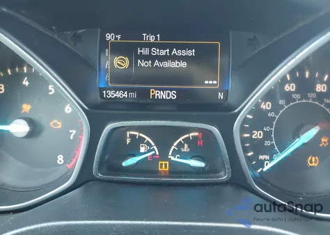 2018 Ford Escape S z USA, uszkodzony, nr VIN 1FMCU0F74JUB36773